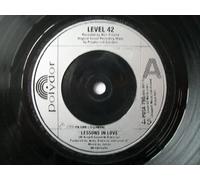 Level 42 - LEVEL 42 Lessons in Love/Something About You 7" 45
