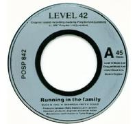 Level 42 - LEVEL 42 Running in the Family UK 7" 45