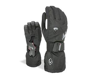 Level Butterfly W Guantes, Mujer, Negro, 7.5