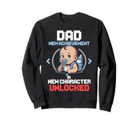 Level Dad Unlocked Pregnancy Announcement Gamer Father To Be Sudadera