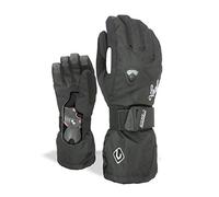 Level - Guantes de esquí para Mujer, Color Negro