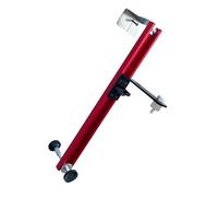 Level Holder Mount, Aluminum Alloy Wall Mount Level Stand, Adjustable Triangular Structure for Construction, Multifunctional Stable Support for Spirit Levels, Wall, DIY, Home Improvement