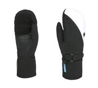 Level Jolie W Mitt - Manoplas de esquí para mujer con correa ajustable, guantes térmicos de invierno impermeables y transpirables con puño de piel, ropa de nieve para mujer esquí y snowboard, 1 par