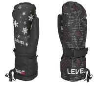 LEVEL Junior Mitt - Niño - Negro / Blanco - talla 5/6 años- modelo 2025