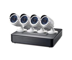 Level One DSK-4001 Kit Videovigilancia 720P CCTV de 4 Canales 4 camaras