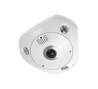 Level One FCS-3095 Cámara IP de Seguridad Domo, 12MP, H.265+, 180 Grados, Visión Nocturna 15m, PoE 12W, IP67 IK10, para Interior/Exterior