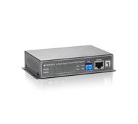 Level One FSW-0513 4-Port Poe 1 Uplink Interruptor (con Fuente de Alimentación)