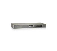 Level One FSW-2450 - Switch con 24 Puertos Ethernet rápido, Negro
