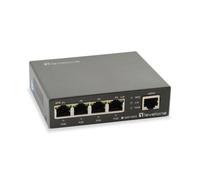 LevelOne GEP-0523 Gigabit Ethernet (10/100/1000) Negro Energía sobre Ethernet (PoE) - Switch de Red (Gigabit Ethernet (10/100/1000), Energía sobre Ethernet (PoE))