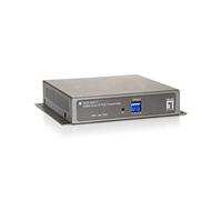 Level One HVE-6501T - Transmisor de HDMI a IP PoE, Negro