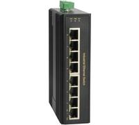 Level One Switch PoE Gigabit Ethernet IGP-0802 8 Puertos 200W No Administrado Montaje Pared