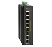 Level One Switch PoE Gigabit IGP-0802 - No Administrado, 8 Puertos (10/100/1000), 200W de Presupuesto PoE, Montaje Pared, 16 Gbit/s, Metal