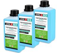 LEVEL PLUS 03 Imprimación profunda LF Profi 3L, imprimación para superficies absorbentes, concentrado 1:1, imprimación bajo película líquida, adhesivos para mortero de cemento