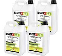 LEVEL PLUS 04 Imprimación de profundidad LF 20L, imprimación para paredes interiores y exteriores, colores profundos, papel pintado, imprimación universal, lista para usar en superficies absorbentes