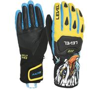 Level Replica Guante Herren-Skihandschuhe Nieve Snowboard-Handschuhe Gelb / Azul