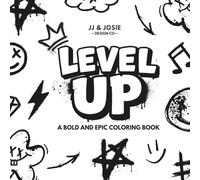 Level Up! 8x8 Bold & Easy Coloring Book for Boys Ages 4-8 Ages 9-12: Bold & Epic Coloring Book for Boys | Gaming, Retro Vibes, Cool Icons & Big Designs, Birthday Gift (Bold & Easy Coloring Series)