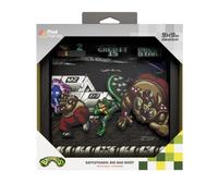 Level Up Labs Pixel Frames: Battletoads Big Bad Boot Caja de sombra 3D Decoración enmarcada para pared, hogar, exhibición de estantes, póster de juego, colección de arte para niños, niñas,