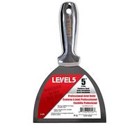 LEVEL5 - Cuchillo para juntas de acero inoxidable de 5 pulgadas, hoja de masilla de grado profesional 5-405