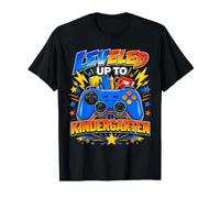 Leveled Up To Kindergarten Gamer Back To School Student Camiseta