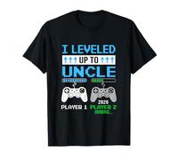 Leveled Up To Uncle 2026 Divertido videojuego que pronto será tío Camiseta