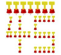 Leveling Tool, Tile Leveling System, Quick Setup Efficient Adjustment Secure Versatile Use Professional Quality Compact Size, Tile Leveler for Home, 1.5x1.38x1.38inches