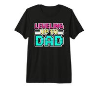 Leveling Up To Dad Camiseta Premium