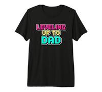Leveling Up To Dad Camiseta Premium