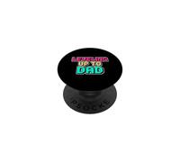 Leveling Up To Dad PopSockets PopGrip Adhesivo