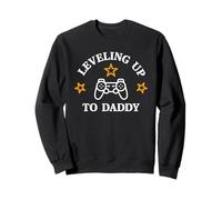 Leveling Up To Daddy - Promovido To Dad Gamer Mens Funny Sudadera