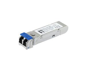 LevelOne 2.5Gbps Single-mode SFP Transceiver, 40km, 1550nm, Faseroptik, 2500 Mbit/s, SFP, LC, 9/125 ?m, 40000 m