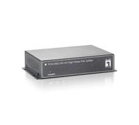 LevelOne 24V AC Alto Potencia PoE Splitter Inyector Ethernet Negro