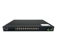 LevelOne 28-Port L2 + Managed Poe Industrial Switch, 4x 1/2.5 / 10GbE SFP 24 Poe