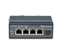 Levelone 5-Port Gigabit Industrial Switch - DiN-Schiene - -30?c To 65?c - Gigabit Ethernet (10/100/1000) - Vollduplex - Power Over Ethernet (poe) - W