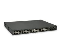 LevelOne 52-Port L3 Lite Managed Gigabit Poe Interruptor, 4 X 10GbE SFP 48