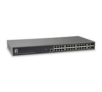 Conmutador LEVEL ONE 26 puertos L3 Lite Gigabit administrado 2 x SFP/RJ45 Combo - GEL-2681