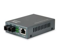 LevelOne - Conversor de Medios (FVT-1105, RJ45>SC SM, 80 km)