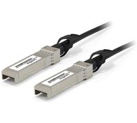Levelone dac-0101 cable de fibra optica 1 m sfp+ black,stainless steel