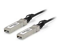 LevelOne dac-0101 cable de fibra optica 1 m sfp+ black,stainless steel - cable de fibra óptica (1 m, sfp+, sfp+, macho/macho, black,stainless steel).