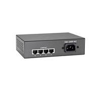 LevelOne FEP-0511W90 Fast Ethernet (10/100) Gris Energía sobre Ethernet (PoE) - Switch de red (Fast Ethernet (10/100), Bidireccional completo (Full duplex), Energía sobre Ethernet (PoE))
