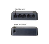 LevelOne - FEU-0512 switch No administrado Fast Ethernet (10/100) Negro