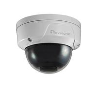 LevelOne Fixed Dome Outdoor Camera 5-MP Gemini Fixed Dome IP Network, FCS-3090 (Gemini Fixed Dome IP Network Camera, H.265, 5-Megapixel, 802.3af PoE, Vandalproof, IR Leds, Two-Way Audio,)