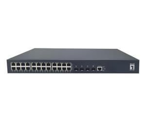 LevelOne GB/L3 Managed PoE+Switch 19" 440W - Switch - 10 Gbps (GTP-2871DP)
