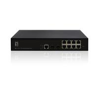 LevelOne GEL-1061 - Interruptor - Managed - 8x 10/100/1000 + 2X SFP