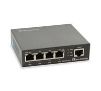 LevelOne GEP-0523 Gigabit Ethernet (10/100/1000) Negro Energía sobre Ethernet (PoE) - Switch de Red (Gigabit Ethernet (10/100/1000), Energía sobre Ethernet (PoE))