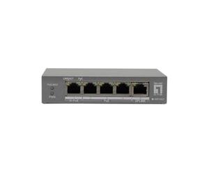 Levelone GeP-0531, Unmanaged, L2, Gigabit Ethernet (10/100/1000), Power Over Ethernet (poe), DesktoP-/wandmontage, Wandmontage