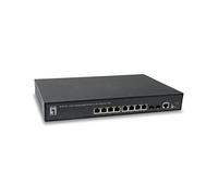 LevelOne GEP-1061 Gestionado L2 Gigabit Ethernet (10/100/1000) Negro Energía sobre Ethernet (PoE) - Switch de red (Gestionado, L2, Gigabit Ethernet (10/100/1000), Energía sobre Ethernet (PoE), Montaje en rack)