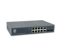 LevelOne GEP-1221 - Interruptor - No Administrado - 8x 10/100/1000 (Poe