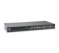 LevelOne - GEP-2681 switch Gestionado L3 Gigabit Ethernet (10/100/1000) Energía sobre Ethernet (PoE) Negro