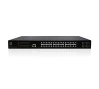 LevelOne GEP-2861 GEP-2861 - Conmutador PoE Gigabit L2 de 28 Puertos, 4 x Gigabit SFP, 24 Salidas PoE, 390 W de presupuesto de Potencia PoE