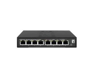 LevelOne GES-2108P - Conmutador de 8 Puertos Gigabit